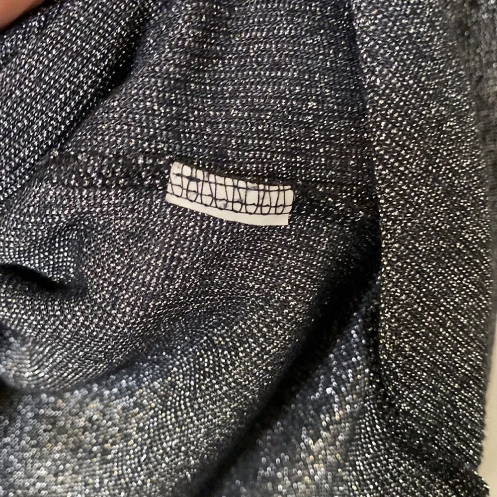 Zara Metallic Thread Ruffled Sweater - Picture 10 of 13